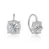 Beneto Stříbrné třpytivé náušnice AGUC2694