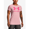 Dámske tričko Under Armour SPORTSTYLE LOGO SS-PNK XS Dámske tričko Under Armour SPORTSTYLE LOGO SS-PNK XS