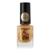 Dermacol 5 Day Stay Infinity dlhotrvajúci lak na nechty Gold č. 63, 11 ml, 63 Gold