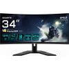 Gigabyte G34WQCP 86.36cm 34Zoll VA Edge monitor 3440x1440 350cd/m2 180Hz 2xHDMI 2.0 2xDP 1