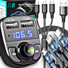 Automobilový FM transmitter AFF s handsfree sadou a USB nabíjačkou