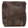 Lindenmann Pánska kožená taška cez rameno Moris hnedá