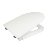 MEREO WC sedátko samozatváracie SLIM, duroplast, SoftClose, nerezové pánty - Easy Lock, biela, CSS113S