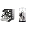 Rocket Espresso Appartamento TCA, white + Eureka Mignon Perfetto, CR chrome