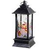Vianočný LED lampášik Ruhhy 26755 čierno-strieborný