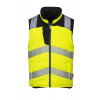 PORTWEST HI-VIS PW374 / Obojstranná reflexná vesta - HV žltá/čierna XS