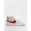 Nike SB Zoom Blazer Mid (pale ivory/noble red silt red white) 42, šedá