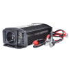 Solight invertor 12V, USB 500mA, kovový, čierny, max. zaťaženie: 300W IN06
