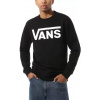 pánska mikina VANS CLASSIC CREW II Black/White L