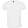 Atomic unisex tričko s krátkym rukávom, biela, S