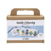 Creativ Company Kreatívna súprava Mini Craft Kit Textile Colouring Robot