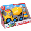 Wiky Vehicles Kiddy Auto miešačka s efekatmi 19,5 cm sklápač 6,5 cm