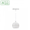 SPECTRUMLED SYSTEM SHIFT BASIC - GLOBE P RING BALL LUMINAIRE SUSPENDED 90MM 10W 4000K WHITE
