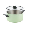 KOLIMAX Hrniec Comfort Zelená s pokrievkou, priemer 26 cm, objem 6.5 l