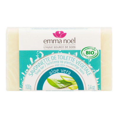 Mydlo rastlinné aloe vera 100 g BIO EMMA NOËL