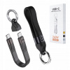 Kábel Ecobox USB typ C - USB typ C 0,13 m čierny