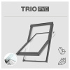 Strešné okno RoofLITE TRIO PVC plastové 66x118 cm RoofLITE+