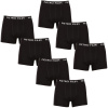 7PACK pánske boxerky Pietro Filipi čierne (7PBC2) M