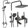 REA STORM Sprchový set Gun Grey REA-P9534