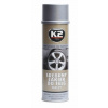 K2 L332 SILVER LACQUER FOR WHEELS RALLY 500 ml - stříbrný lak na kola, ochrana proti korozi