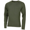 Tričko funkčné Merino 50 - olivové, S/M