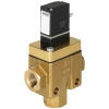 Bürkert servom riadený ventil 360848 6430 24 V spojka G 1/4 Menovitá vzdialenosť 65 mm kľudová poloha uzavretá 1 ks; 360848