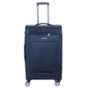 Worldline 621 - Cestovný kufor na kolieskach, veľký, látkový, s rozšírením, TSA, 100 l tmavo modrá