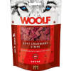 WOOLF Soft Cranberry Strips 100g