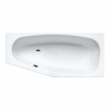 Kaldewei Asymetrická vaňa Mini ľavá 836, 157x70/48 cm, celoplošný antislip, biela 225234010001