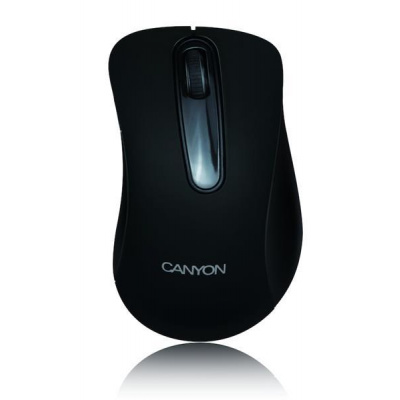Canyon CNE-CMSW2, Wireless optická myš USB, 800 dpi, 3 tlač, čierna