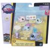 LITTLEST PET SHOP 5 Figúrky Mix Zvieratá DELFÍNY (Littlest Pet Shop Rybek Family B7049/B1902)