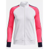 Dámska mikina Under Armour golf Storm Midlayer Full Zip bielo-ružová S