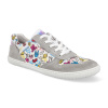 Barefoot tenisky Koel - Francie Print White barevné