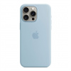 iPhone 15 Pro Max Silicone Case with MagSafe - Light Blue