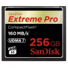 SanDisk Extreme Pro CF 256 GB 160 MB/s VPG 65, UDMA 7 SDCFXPS-256G-X46