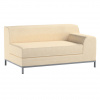 Dekoria Poťah na sedačku Kramfors (pravostranná, pre 2 osoby), ecru, Poťah na sedačku Kramfors - pravostranná, pre 2 osoby, Living, 105-61