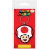 Prívesok na kľúče Super Mario Rubber Keychain Toad