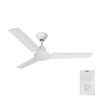 Homania Stropný ventilátor EDM 33981 Biela 60 W Ø 140 cm Optický kábel jednovidový