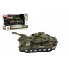 Teddies Tank plast 20cm na setrvačník na baterie se světlem se zvukem v krabici 24x16x11cm