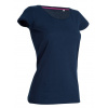 Tričko STEDMAN MEGAN CREW NECK Marina Blue modrá S