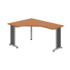 OFFICE PRO s.r.o. HOBIS kancelársky stôl pracovný tvarový, ergo pravý - FEV 60 P, čerešňa