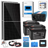 Solárny FV ostrovný systém OFFGRID D24V SP870Wp/RM40A/AA200Ah/CS1K/O2K mBASIC87-RCH (mBASIC87-RCHATA-15M: Pevný solárny FV ostrovný komplet OFF-GRID pre MINI spotrebu elektrickej energie do 1500W/deň