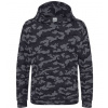Just Hoods Detská mikina cez hlavu JH014J Black Camo 12/13 (XL)
