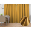 Biante Zamatový záves Velvet Prémium SVP-047 Horčicový 135x250 cm