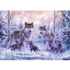RAVENSBURGER Puzzle Arktičtí vlci 1000 dílků