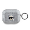 Karl Lagerfeld PU Embossed Karl Head Puzdro na AirPods Pro KLAPPGKIPS