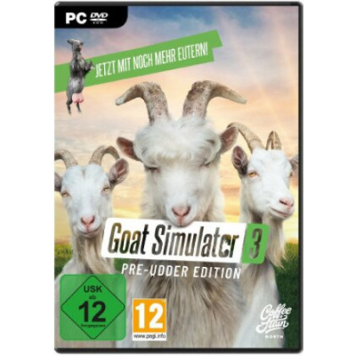 Goat Simulator 3 Pre-Udder Edition (PC), 1 DVD-ROM