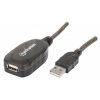 MANHATTAN Kabel USB 2.0 A-A, aktivní prodlužovací 20m, Daisy-Chainable 150958