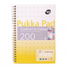 Špirálový zošit, A5, linajkový, 100 listov, PUKKA PAD 