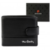 Pánska kožená peňaženka Pierre Cardin YS605 323A čierna 11,5 x 8,5 x 2,8 cm